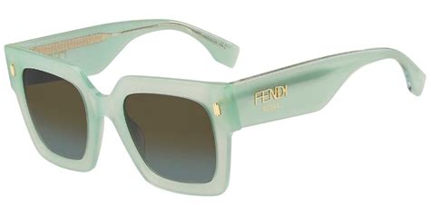 Fendi Ff 0457/g/s Sunglasses In 1edbc Green 